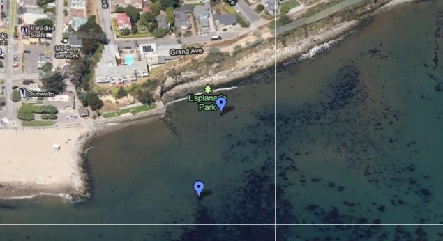 capitola - google maps